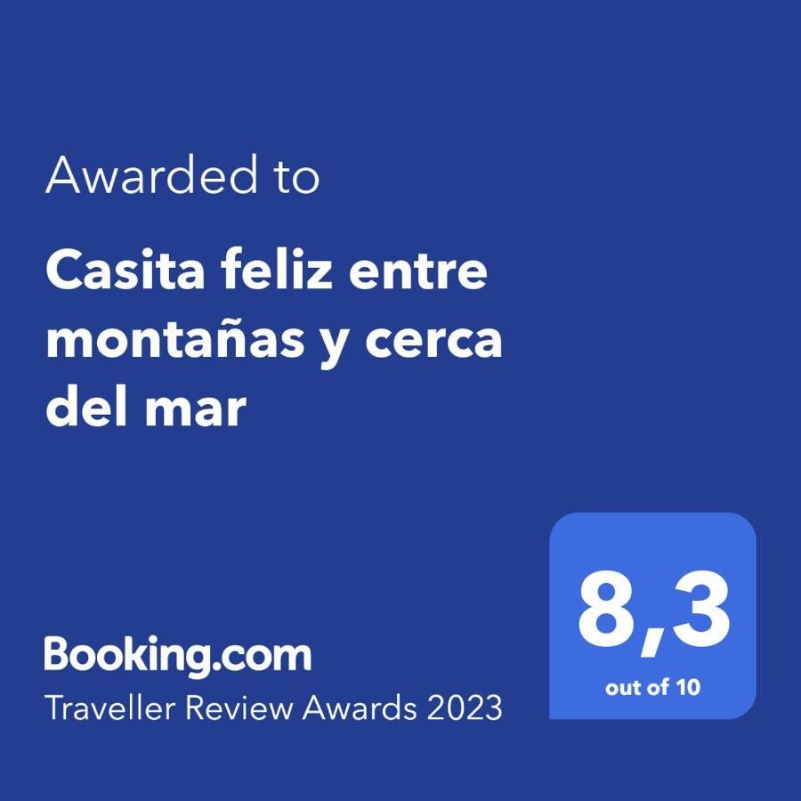 Casita Feliz Entre Montanas Y Cerca Del Mar Villa Trabada Kültér fotó